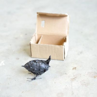 <p>Afvalplastic</p>
<p>5 x 2 x 3 cm</p>